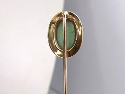 Vintage / Antique 10K Gold & Turquoise Stick Pin Estate Find ! | eBay