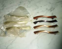 7 Ajax 4 1/4in Chrome, Brass & Copper Bowtie #542 Cabinet ...