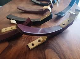 Hooks in Black & Burgundy Bakelite, Austria, 1950s, Set of ...