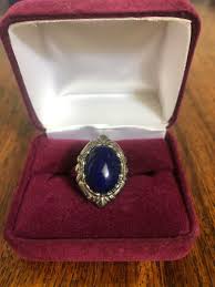 Sterling .925 Lapis Ring Size 7 | eBay