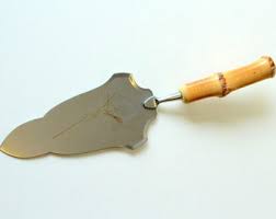 Rockabilly Cake Lifter Vintage Mid Century Cake Lifter West ...