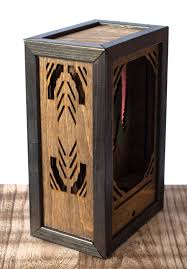 Midnight Serenade" - Wood Carved 'Moon Lantern' – Mobile Gift Store