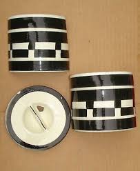 Broken China Pottery Canister Vtg Persianware Germany Hand Painted Crafts Mosaic | eBay