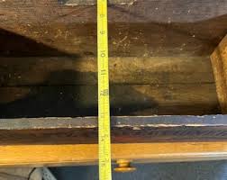 Large Antique Wooden Carrier With Advertisement - Etsy