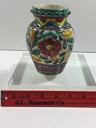 Hand Made in Italy Souvenir Floral Vase Small 6 Inches Tall | eBay