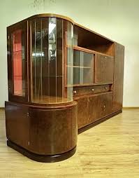 Traditional, classic pieces found in many of our parents' and grandparents' homes. Sideboard with 'ball and claw' legs, cabinet for displaying pieces kept 'for best', large open display cabinet with storage, bureau