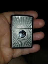Sunburst Starburst High Polished Chrome Zippo Lighter 1E | eBay