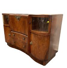 Sold at Auction: ENGLISH ART DECO COCKTAIL CABINET / BAR