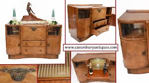 Art - https://canonburyantiques.com/s/art-deco/art-deco-cocktail-cabinets---vintage-period-drinks-chests-1920s-furniture/ Period Art Deco Cocktail Cabinet 1930 | Facebook