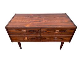 Mid-century Danish Rosewood Dresser (4) Drawers, 1960's - Etsy