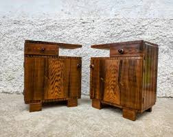 ONLY ONE Leftvintage Bedside Table/mid Century Tables/ Nightstand Storage/retro Night Table/ Storage Table/wooden Nightstand/ Yugoslavia/70s - Etsy