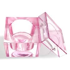 Square Crystal Glass Nail Monomer - hylebeauty