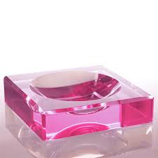 Rose Colored AVF Acrylic Petite Candy Bowl - Durable & Stylish