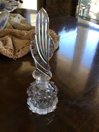 Vintage Crystal Czech Bohemian Perfume Bottle | eBay