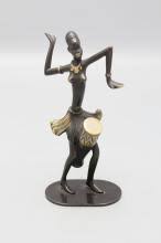 Sold at Auction: Richard Rohac, Rohac, Richard (Prag 1906-1956 Wien), Werkstätte Hagenauer, Wien, Afrikanische Trommelerin / An African female percussionist