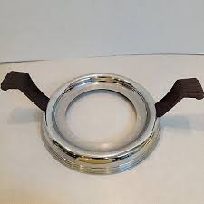 Vtg Yellow Caliente Pottery Casserole Metal Trivet Bakelite Handles - Top Issues | eBay