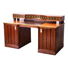 Art Nouveau Desk by Matthias Feller for Moritz Ballin, Munich, Germany, 1912 | Chairish