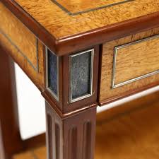 Theodore Alexander, Hermitage Collection, Burlwood and Lapis Lazuli Inlaid Console Table (Lot 2046 - )