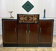 Art Deco Cocktail Cabinet, 1920s Bar Cabinet**custom Order** - Etsy