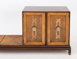 Sold at Auction: Renzo Rutili for Johnson Mahogany Cabinet & Bench