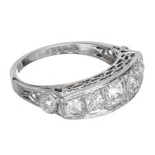 EGL Certified 1.30 Carat Diamond 18k White Gold Ring - petersuchyjewelers