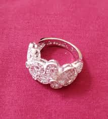 Lia Sophia Abloom Ring Size 7-8 | eBay