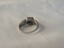 Eternal Treasures Sterling Silver 0.2 CTTW Diamond Eng. Ring Size 8.5 MSRP $800 | eBay