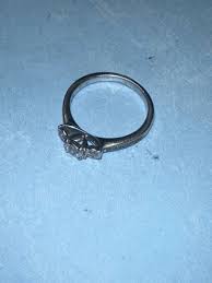 Lady's Gold-Diamond Anniversary Ring 15 Diamonds .51 Carat ...