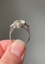 4.37 Carat European Cut Diamond Solitaire Ring, SI2 K For Sale at 1stDibs | european cut diamond value