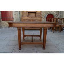 Art Nouveau Extending Dining Table in Carved Walnut, France, 1900s | Chairish