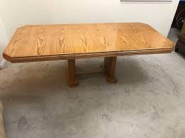 10pc Oak/Ivory Dining Table Set, Buffet and Rolling Cart by Arcese Brothers Furniture for Sale in Romeoville, IL - OfferUp