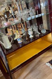 Vintage Display Cabinet in Empire Style, 1960 | Chairish