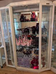 An absolutely enormous collection of glass. This is 1/8 of what's there. : r/glasscollecting