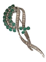 1.20ct Natural round Diamond emerald 14k solid white gold ...