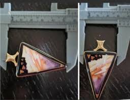 Falcher Fusager Magick 14k Gold Diamond Enamel Pendant ...