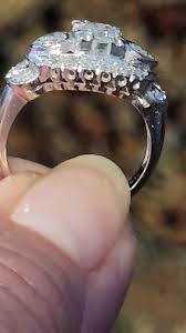 Antique Art Deco Engagement Ring Transitional Cut 0.71ctw ...