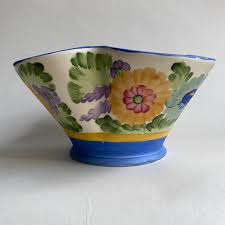 Buy Vintage Flower Arranging Vase ~ Hand Painted 1939s ...