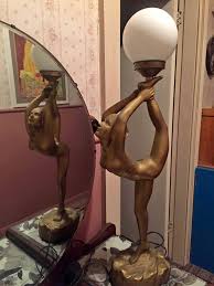 Naked lady lamp