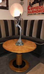 Art Deco Custom Round Coffee Side Table - Art Deco Collection