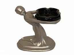 Nuart Art Deco Figural Ashtray