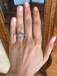 1930s Art Deco Filigree Engagement Ring – 0.25ct Old European Cut Diamond For Sale at 1stDibs