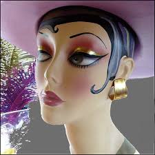 1980s Anne Klein Designer Signed Satin Gold Hoop Vintage Earrings | GreatVintageJewelry