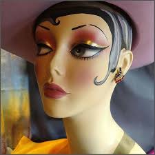 1960s Petite Rhinestone Patriotic Flag Vintage Clip Earrings | GreatVintageJewelry