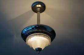 Art Deco Chrome and Melting Ice Design Glass Pendant / Light Fixture By Ezan For Sale at 1stDibs | pendice, melted ice light fixture, melted ice pendant light