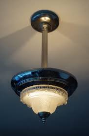 Suspension / Lights Art Déco en verre chromé et Melting Ice Design By Ezan - En vente sur 1stDibs