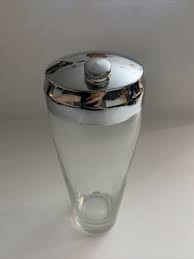 Vintage Cocktail Shaker Glass | eBay