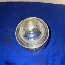 Ribbed Small Apothecary Jar With Tight Seal Lid - 5.25"H x 3 ...