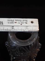 Clear Cut Glass Star of David Flared Design Chandelier ...