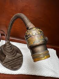 Eagle Cast Iron Gooseneck Desk Lamp - Etsy