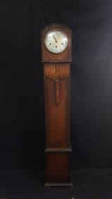 Antique Oak Granddaughter Clock